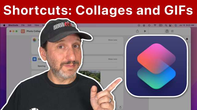 Creating Photo Collages and GIFs Using Mac Shortcuts