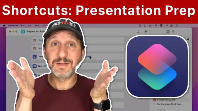 Using A Shortcut To Get Your Mac Ready For a Presentation