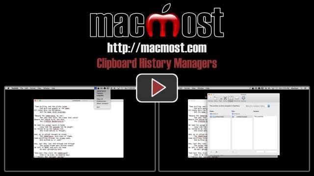Clipboard History Managers