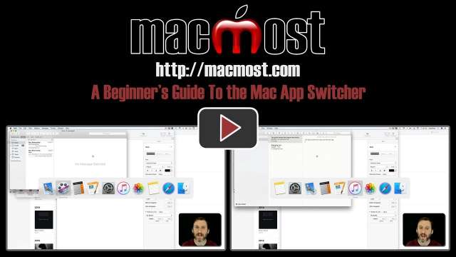 A Beginner's Guide To the Mac App Switcher