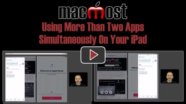 Using More Than Two Apps Simultaneously On Your iPad