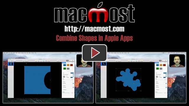 Combine Shapes in Apple Apps