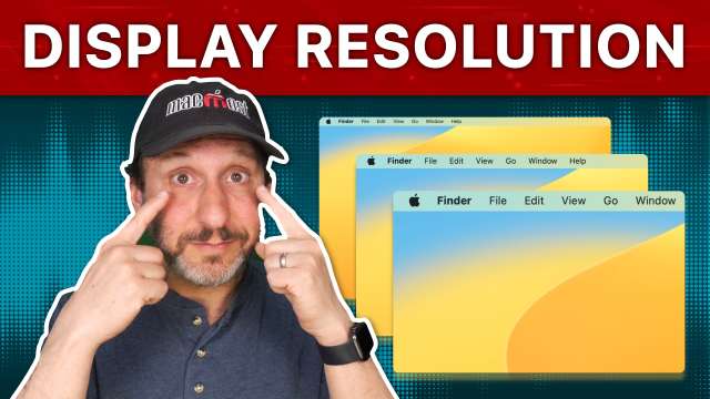 Using Different Display Resolutions With Your Mac