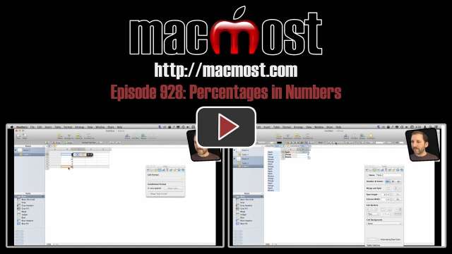 MacMost Now 928: Percentages In Numbers
