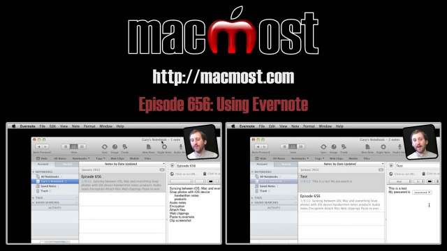 MacMost Now 656: Using Evernote