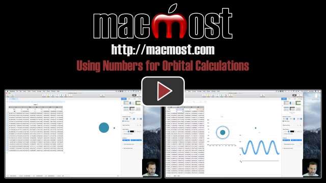 Using Numbers for Orbital Calculations