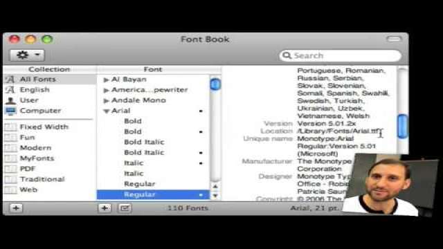MacMost Now 158: Using Font Book to Organize Your Fonts