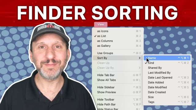 How To Sort Files in the Finder on a Mac