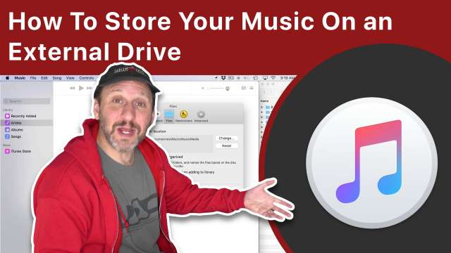 How To Store Your Music On an External Drive