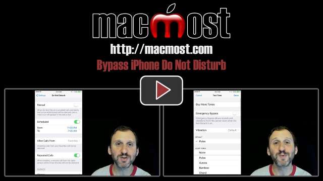 Bypass iPhone Do Not Disturb