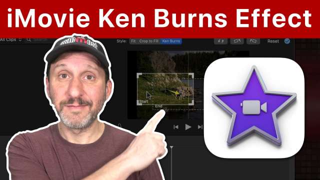Using The Ken Burns Effect In iMovie