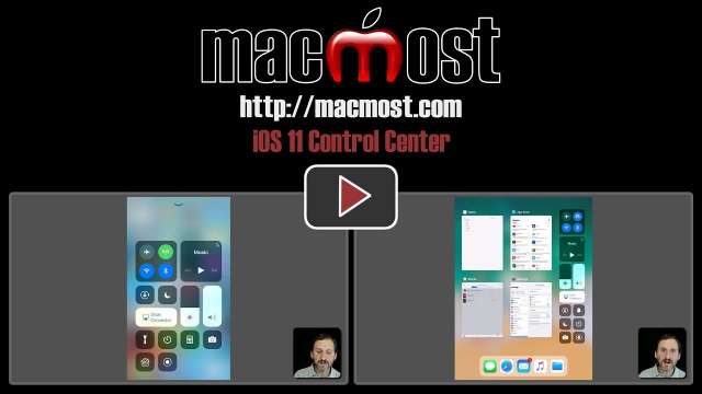iOS 11 Control Center