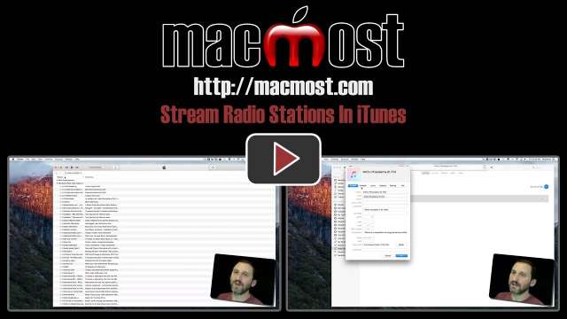 Stream Radio Stations In iTunes