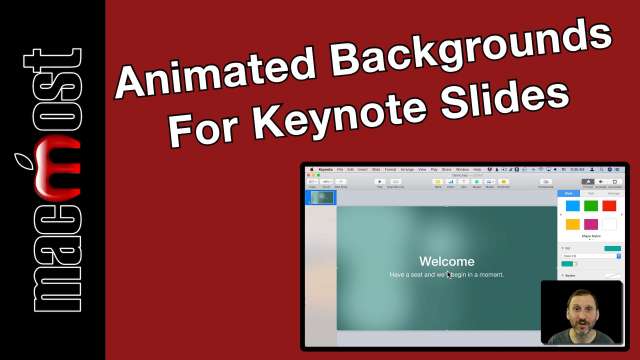 Create Animated Backgrounds For Keynote Slides