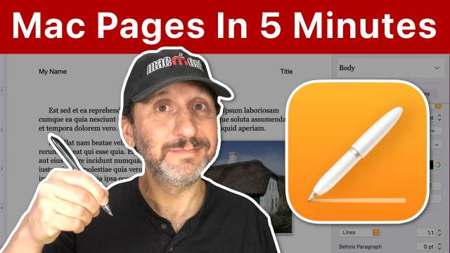 Learn How To Use Mac Pages In 5 Minutes