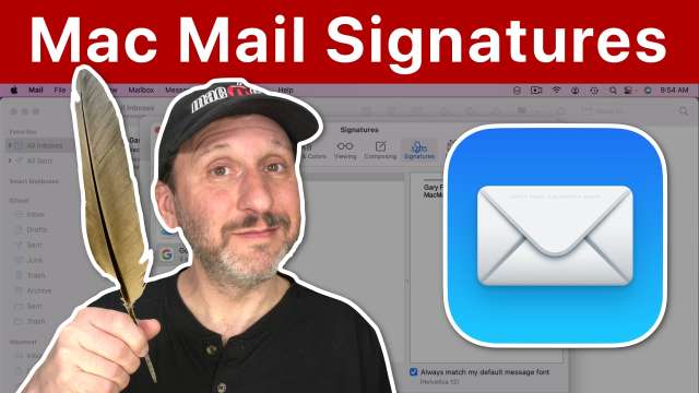 Understanding Mac Mail Signatures