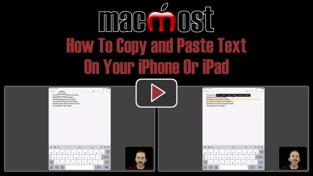 How To Copy and Paste Text On Your iPhone Or iPad