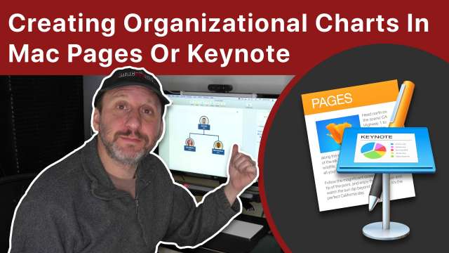 Creating Organizational Charts In Mac Pages Or Keynote