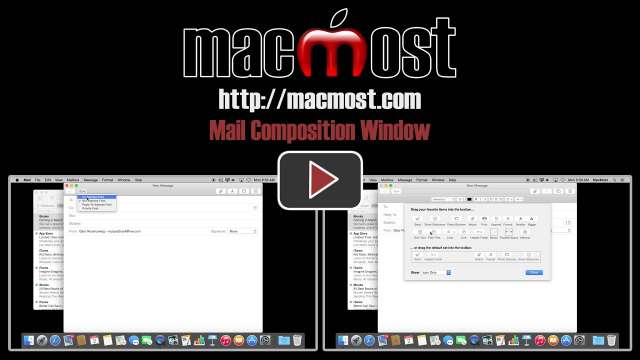 The Mail Composition Window