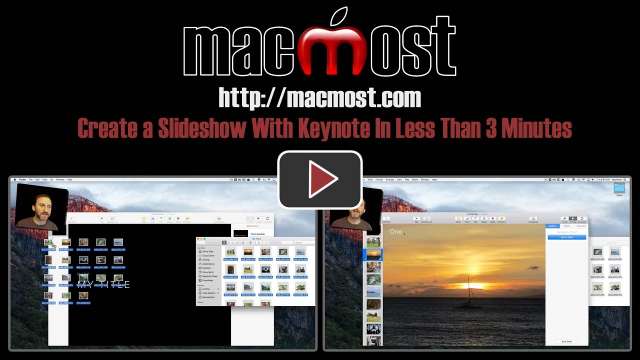 Create a Slideshow With Keynote In Less Than 3 Minutes