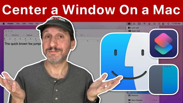How To Center a Window On a Mac