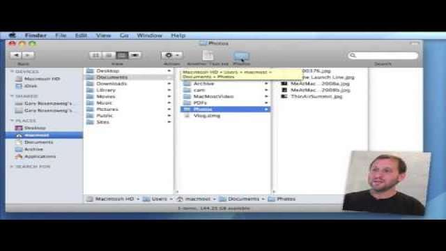 MacMost Now 276: Customizing the Finder Toolbar