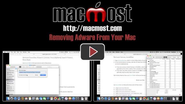 Removing Adware From Your Mac