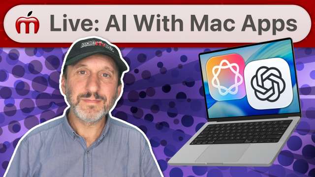 Live: Using Apple Intelligence With Mac Apps