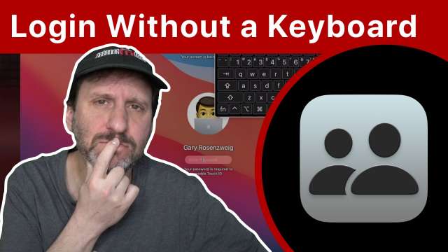How To Login To Your Mac If Your Keyboard Isn't Working