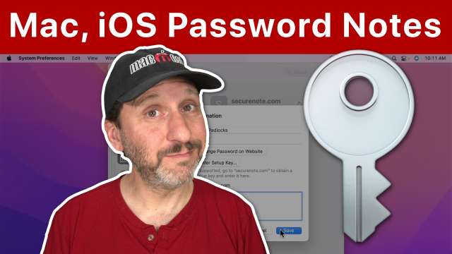 Add Notes To Passwords On Mac And iPhone