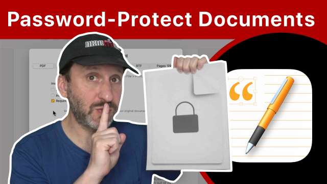 How To Password-Protect Documents On a Mac