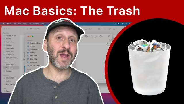 Mac Basics: Using the Trash To Delete Files