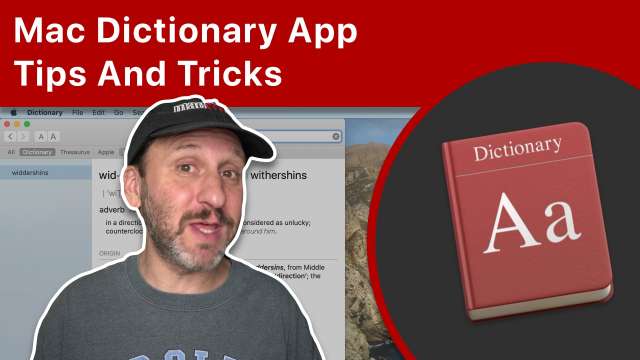 Mac Dictionary App Tips And Tricks