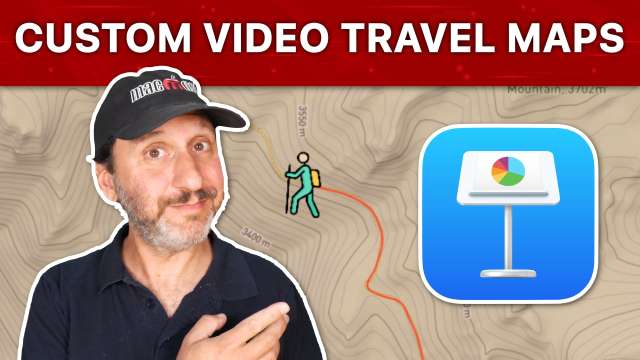 How To Create Video Travel Maps With Keynote