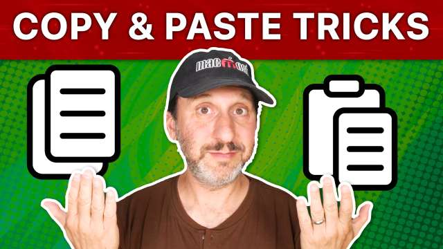 10 Mac Copy and Paste Tricks