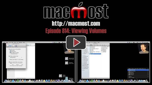 MacMost Now 814: Viewing Volumes