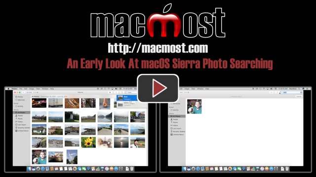 An Early Look At macOS Sierra Photo Searching
