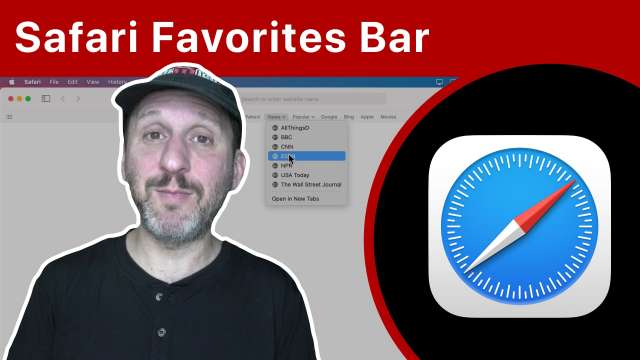 Get the Most From Safari With the Favorites Bar