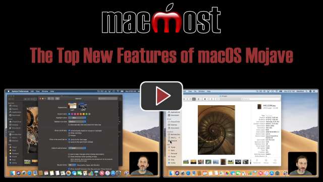The Top New Features of macOS Mojave