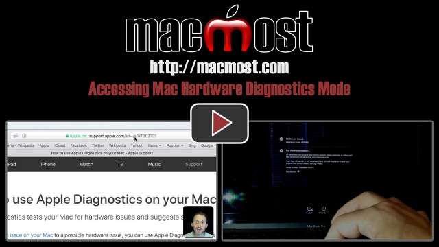 Accessing Mac Hardware Diagnostics Mode