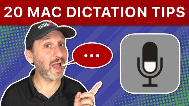 20 Voice Control Dictation Tips