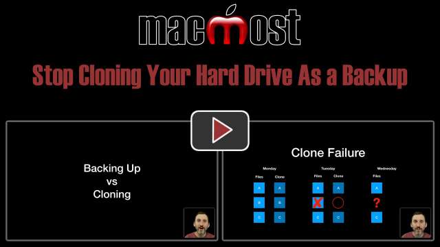 Stop Cloning Your Hard Drive As a Backup