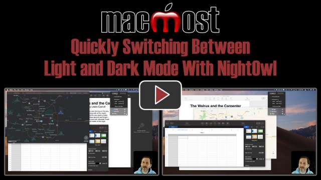 Quickly Switching Between Light and Dark Mode With NightOwl