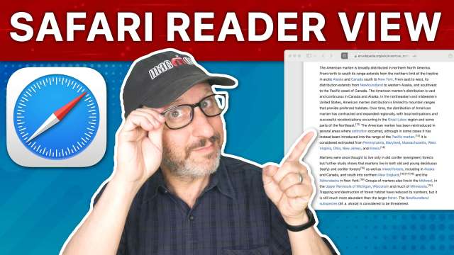 Make Web Articles Easier To Read With Safari Reader View