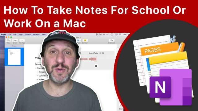 How To Take Notes For School Or Work On a Mac