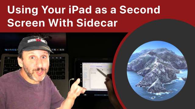 Using Your iPad as a Second Screen For Your Mac With Sidecar