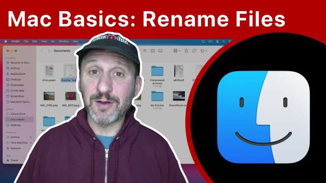 Mac Basics: How To Rename Files