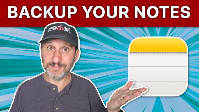 How To Back Up Your Apple Notes