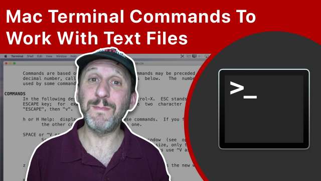 Mac Terminal Commands and Apps To Work With Text Files