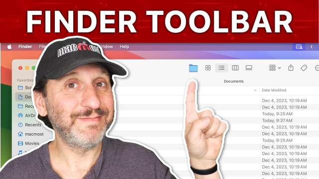 7 Ways To Customize the Finder Toolbar on Your Mac
